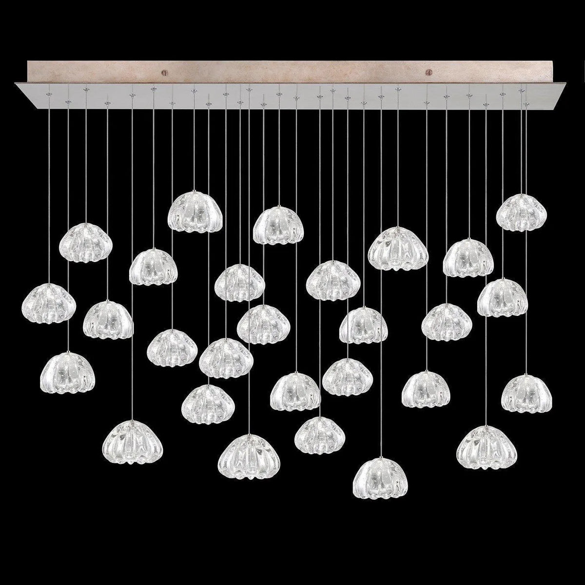 Fine Art Handcrafted Lighting - Natural Inspirations 54-Inch 28 Light Pendant - 853640-207LD | Montreal Lighting & Hardware