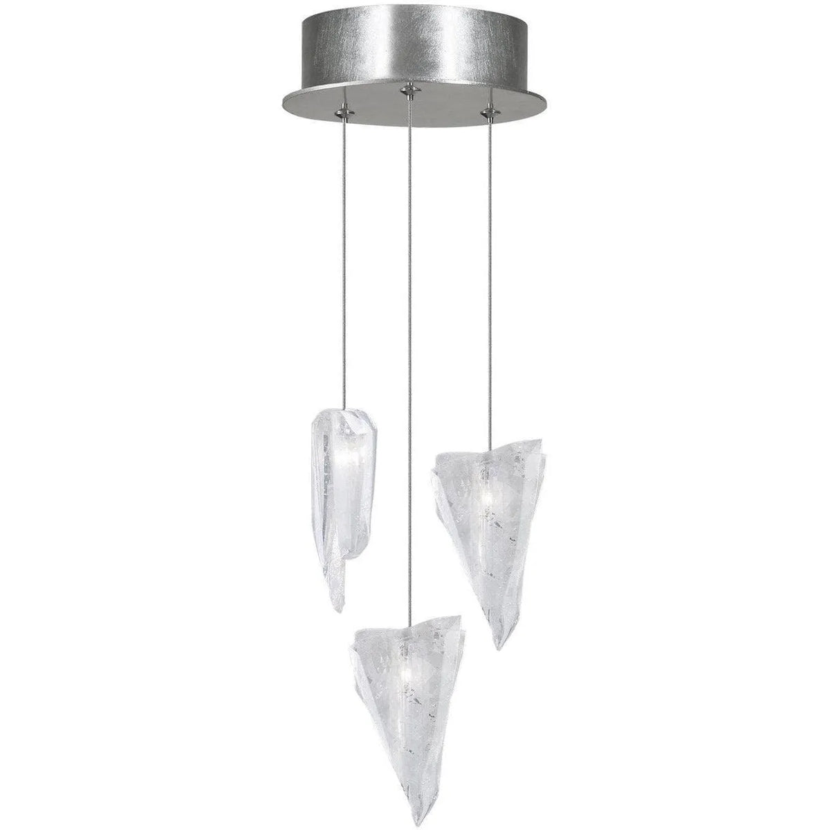 Fine Art Handcrafted Lighting - Natural Inspirations 9-Inch Three Light Pendant - 852340-108LD | Montreal Lighting & Hardware