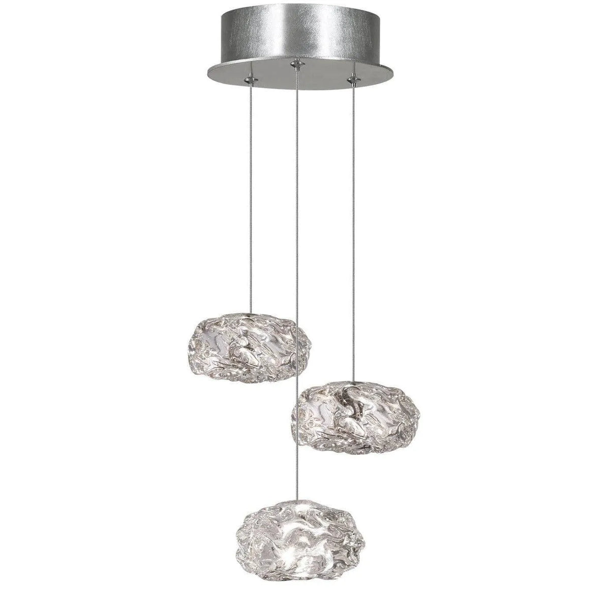 Fine Art Handcrafted Lighting - Natural Inspirations 9-Inch Three Light Pendant - 852340-11LD | Montreal Lighting & Hardware