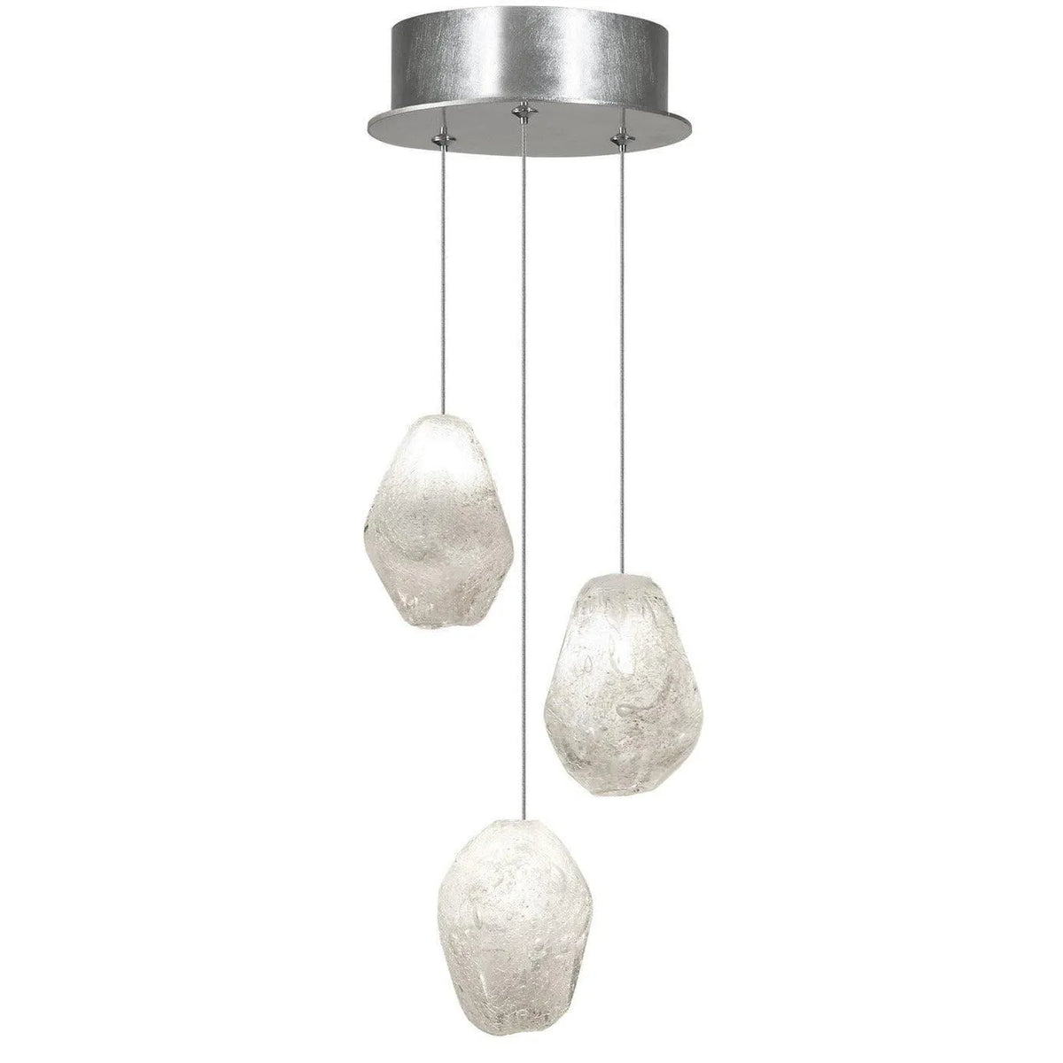 Fine Art Handcrafted Lighting - Natural Inspirations 9-Inch Three Light Pendant - 852340-13LD | Montreal Lighting & Hardware