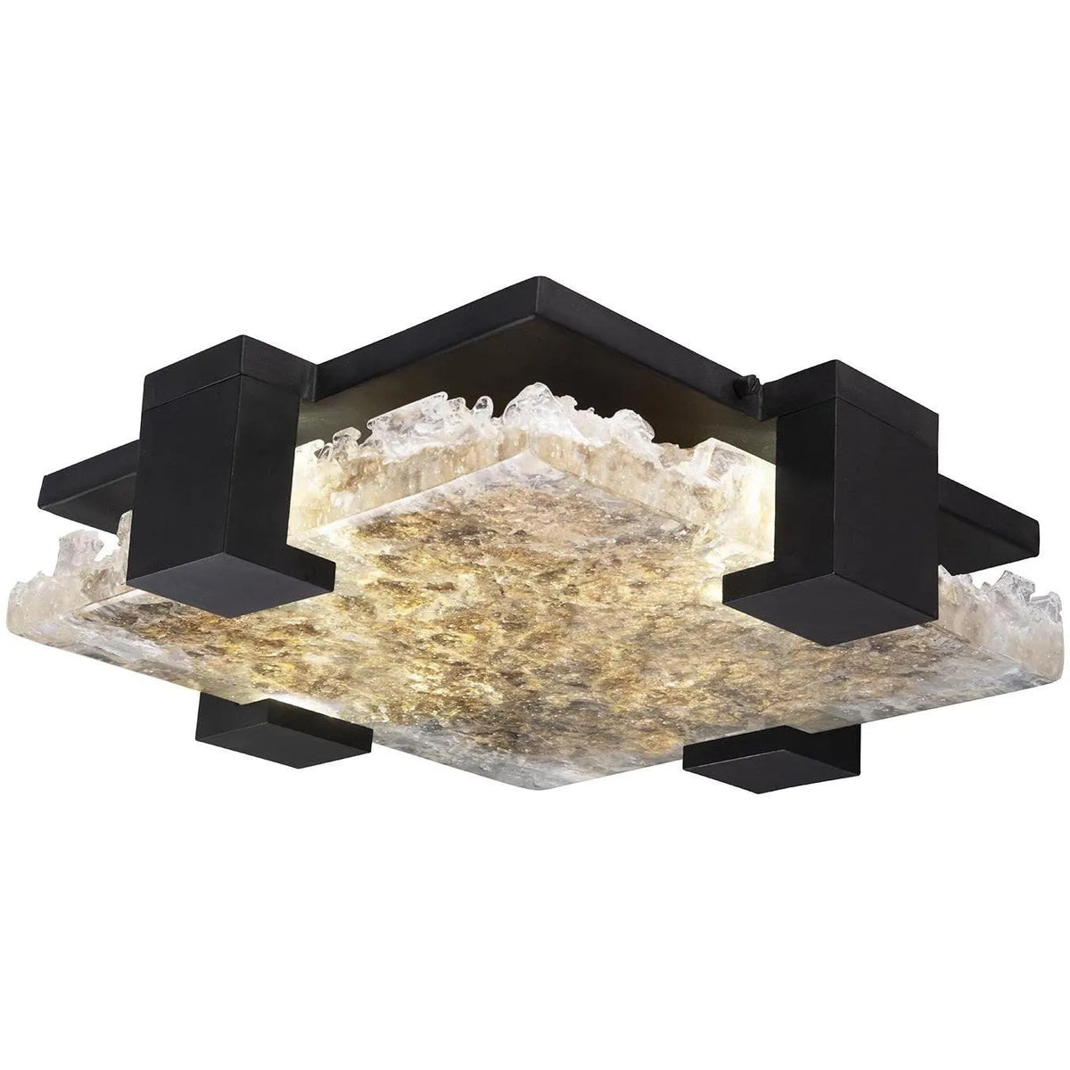 Fine Art Handcrafted Lighting - Terra 16-Inch LED Flush Mount - 895440-12ST | Montreal Lighting & Hardware