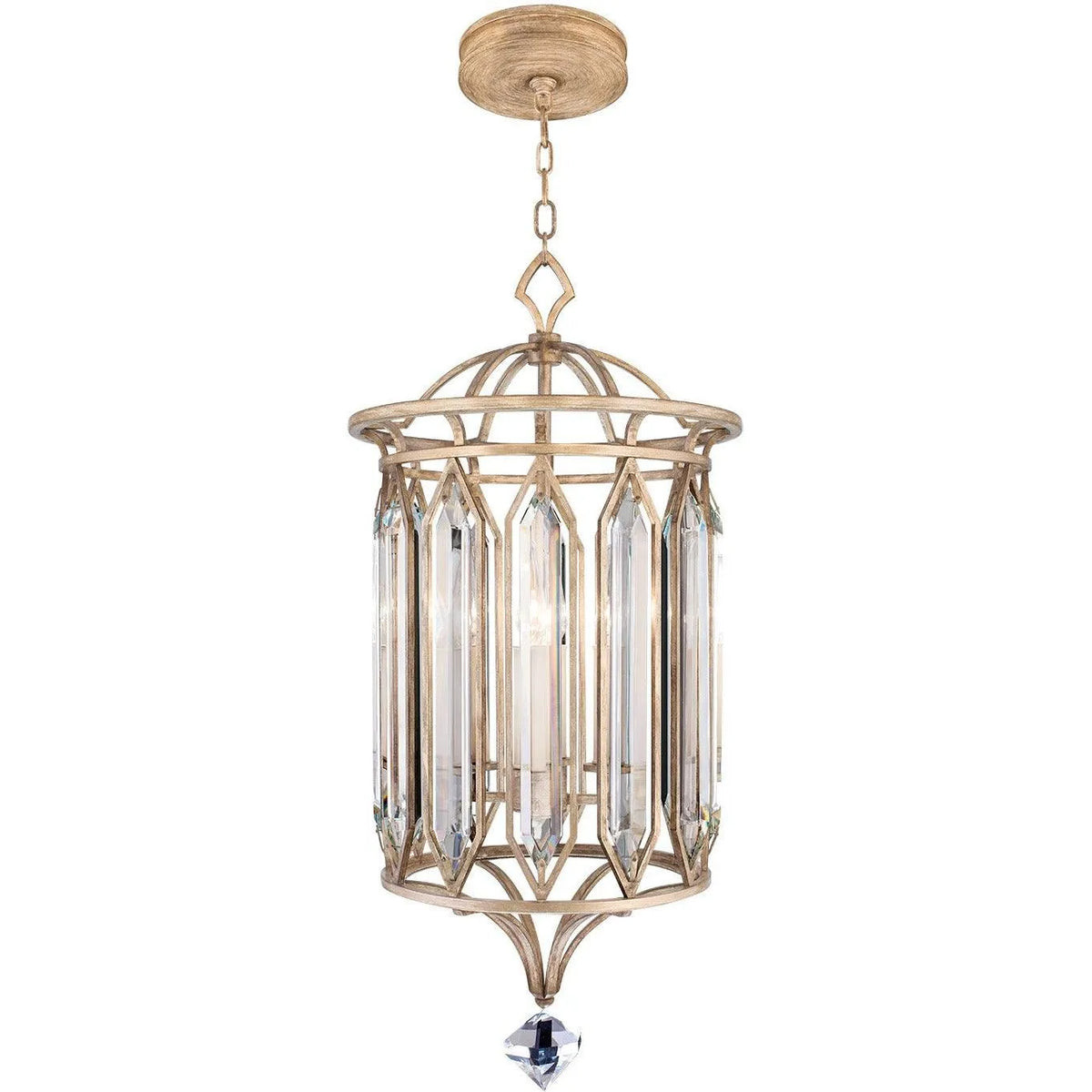 Fine Art Handcrafted Lighting - Westminster 14-Inch Four Light Pendant - 885340-2ST | Montreal Lighting & Hardware