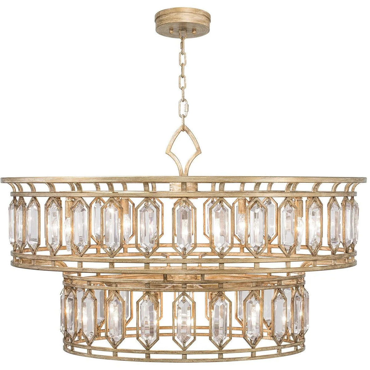 Fine Art Handcrafted Lighting - Westminster 42-Inch 20 Light Pendant - 890140-2ST | Montreal Lighting & Hardware