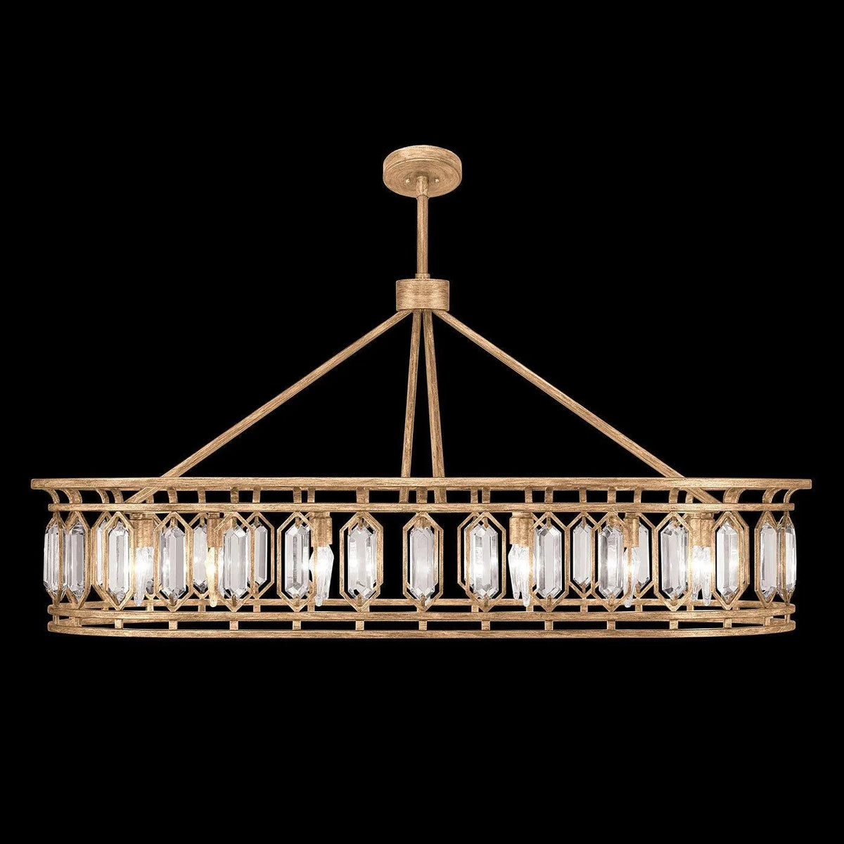 Fine Art Handcrafted Lighting - Westminster 52-Inch 14 Light Pendant - 889940-2ST | Montreal Lighting & Hardware