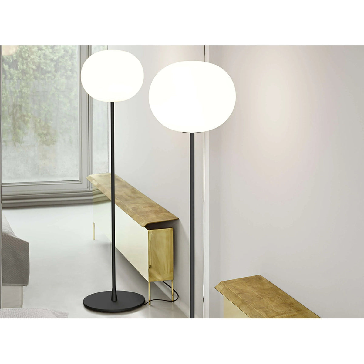 Flos - Glo-Ball Floor Lamp - FU303120 | Montreal Lighting & Hardware