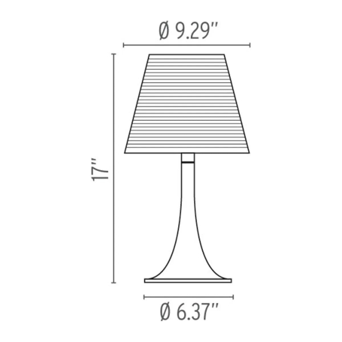 Flos - Miss K Table Lamp - FU625500 | Montreal Lighting & Hardware