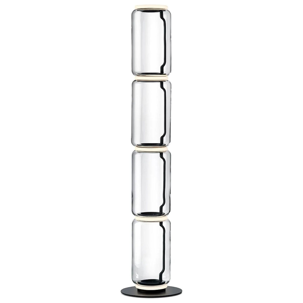 Flos - Noctambule Low Cylinder Floor Lamp - F0291000 | Montreal Lighting & Hardware