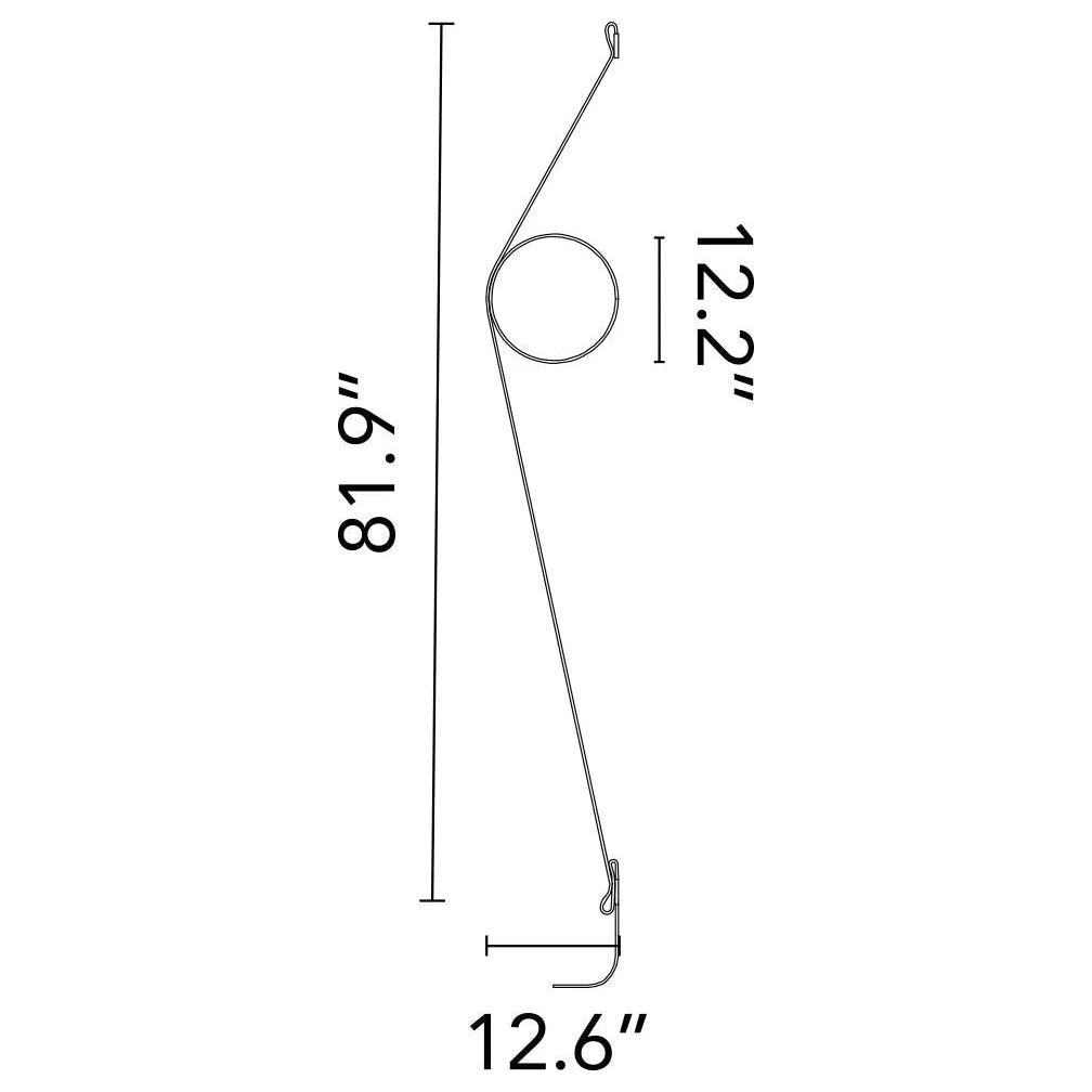 Flos - WireRing Plug-In Wall Light - F9513020 | Montreal Lighting & Hardware