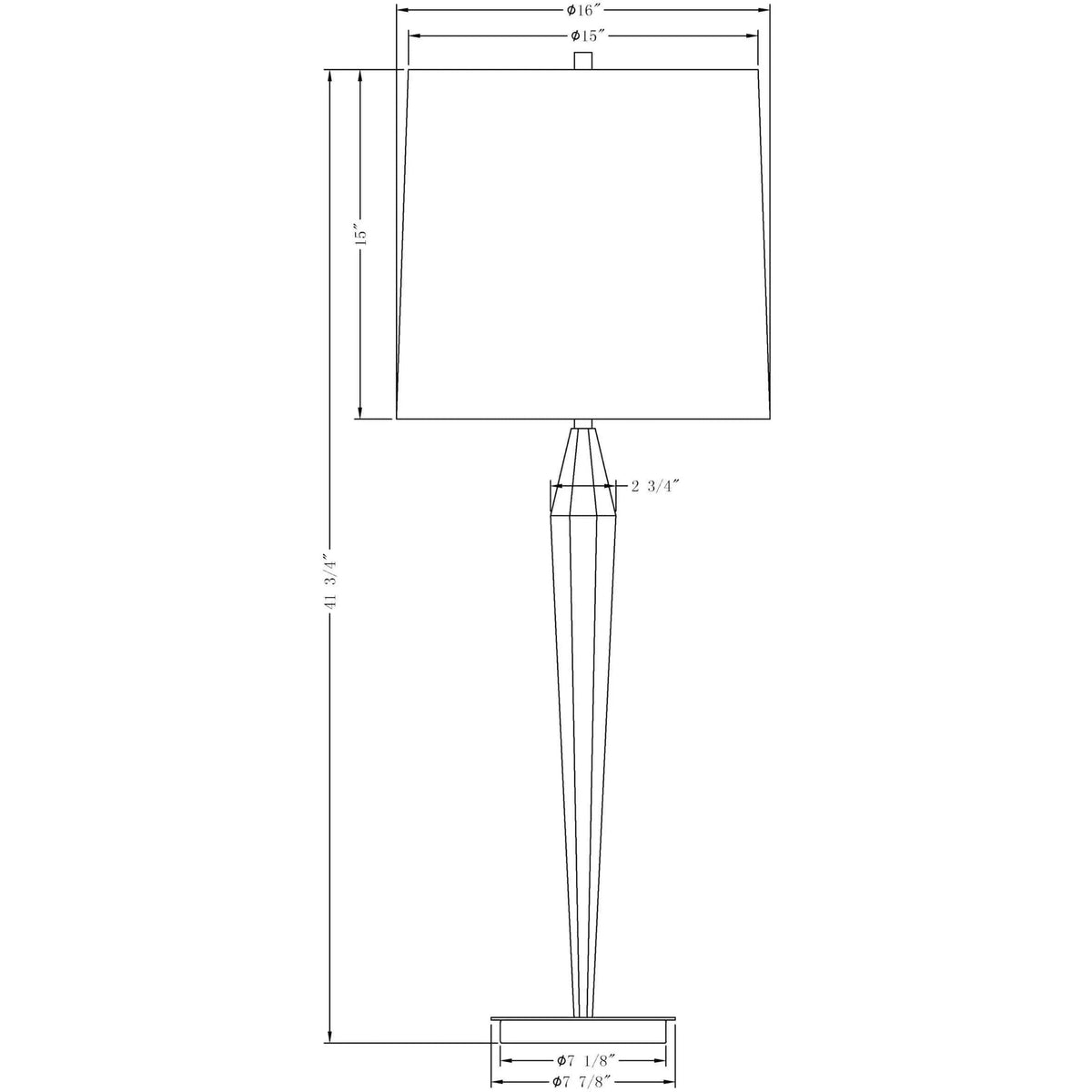 Flow Decor - Aiden Table Lamp - 4090 | Montreal Lighting & Hardware