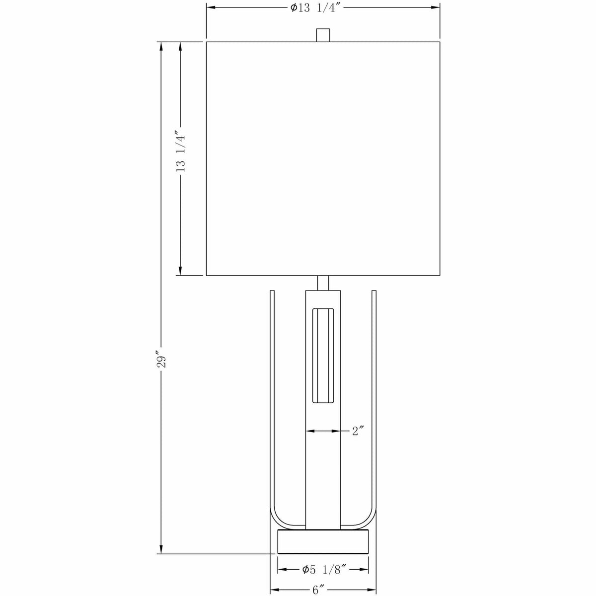 Flow Decor - Atticus Table Lamp - 4004 | Montreal Lighting & Hardware