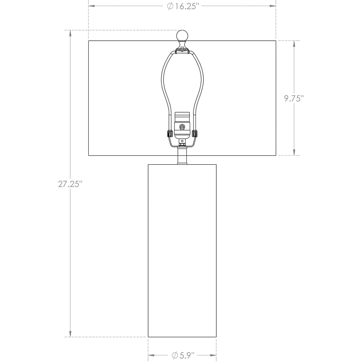 Flow Decor - Barrett Table Lamp - 3850 | Montreal Lighting & Hardware