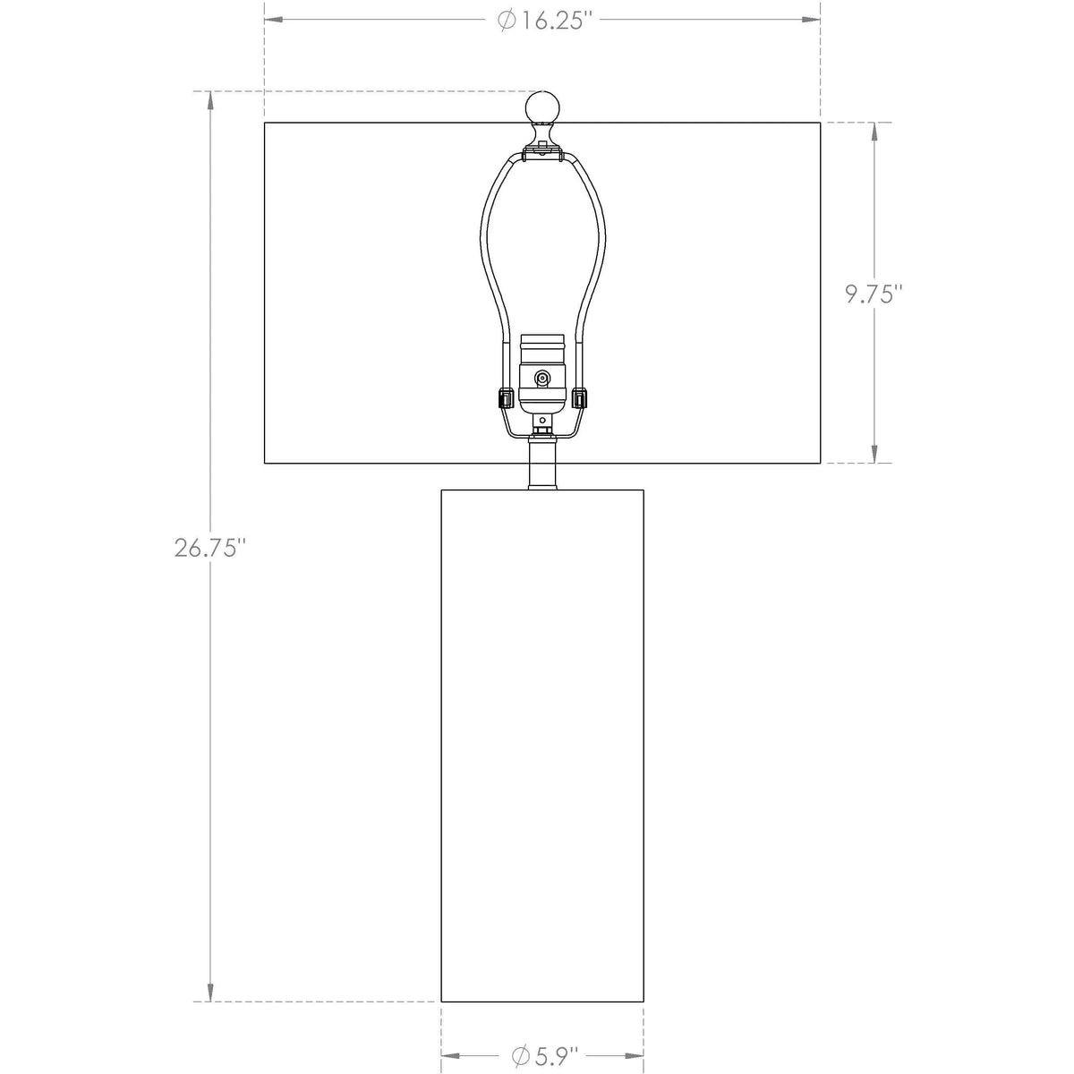 Flow Decor - Cassis Table Lamp - 3671 | Montreal Lighting & Hardware