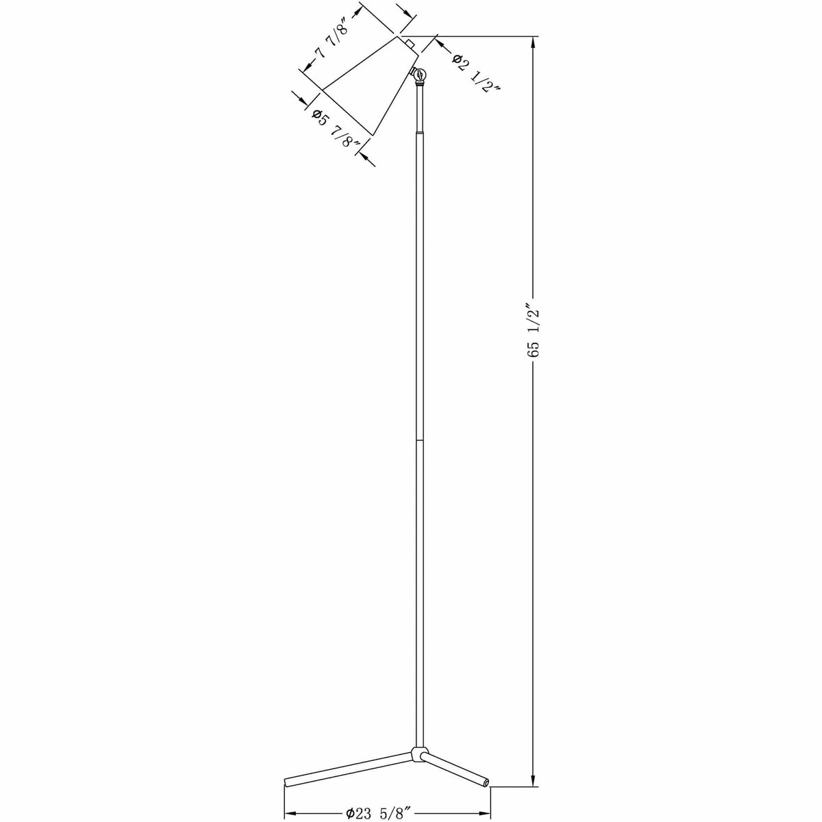 Flow Decor - Chase Floor Lamp - 4451 | Montreal Lighting & Hardware