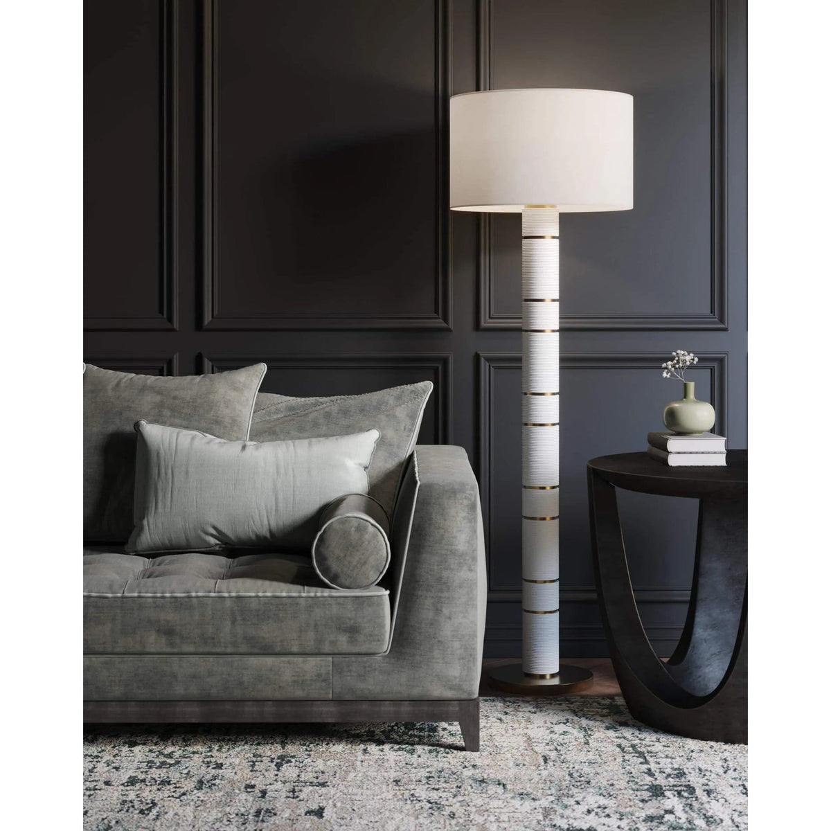 Flow Decor - Eton Floor Lamp - 4626-OWL | Montreal Lighting & Hardware