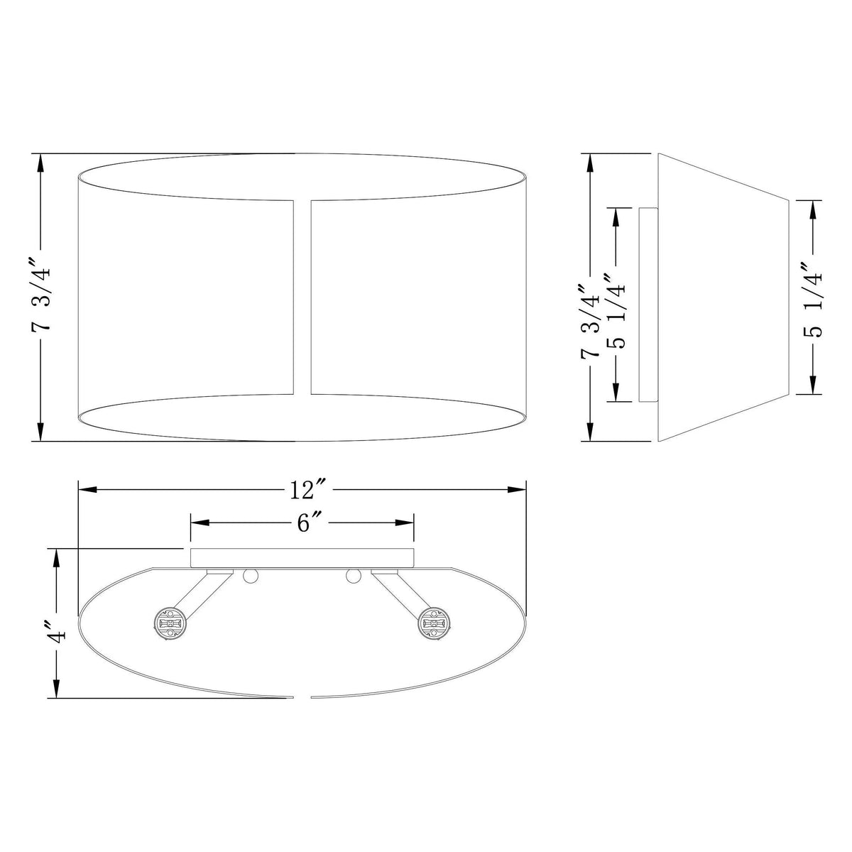 Flow Decor - Lena Sconce - 6068 | Montreal Lighting & Hardware