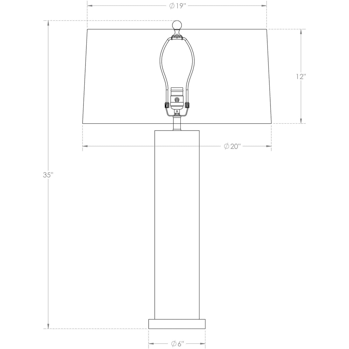 Flow Decor - Melville Table Lamp - 4034 | Montreal Lighting & Hardware