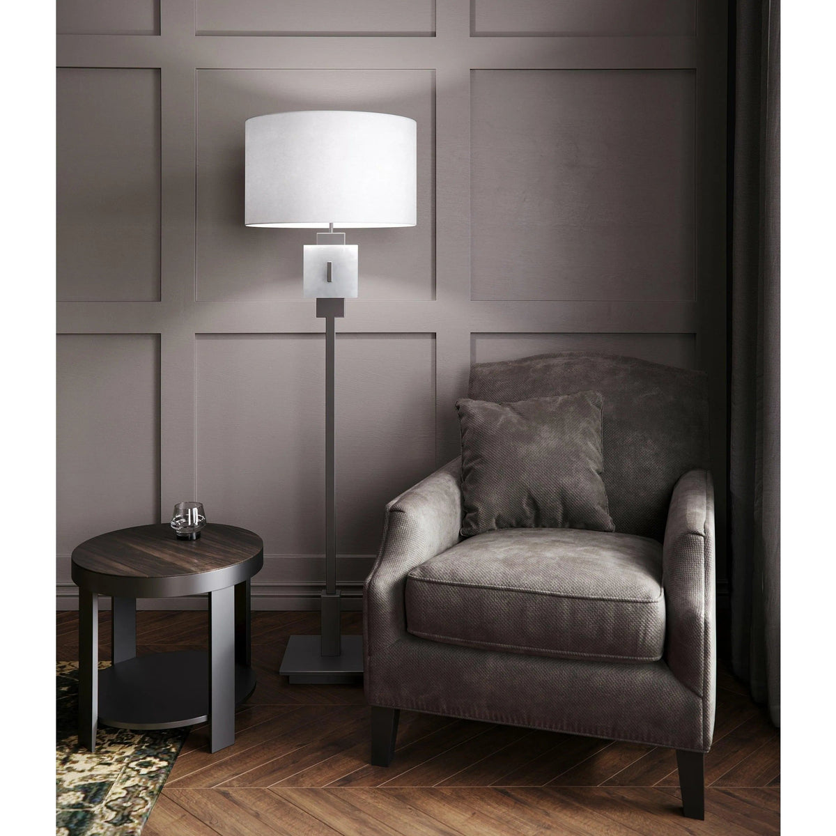 Flow Decor - Rose Floor Lamp - 4523 | Montreal Lighting & Hardware