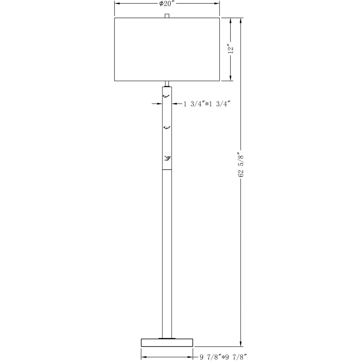 Flow Decor - Sanders Floor Lamp - 4354 | Montreal Lighting & Hardware