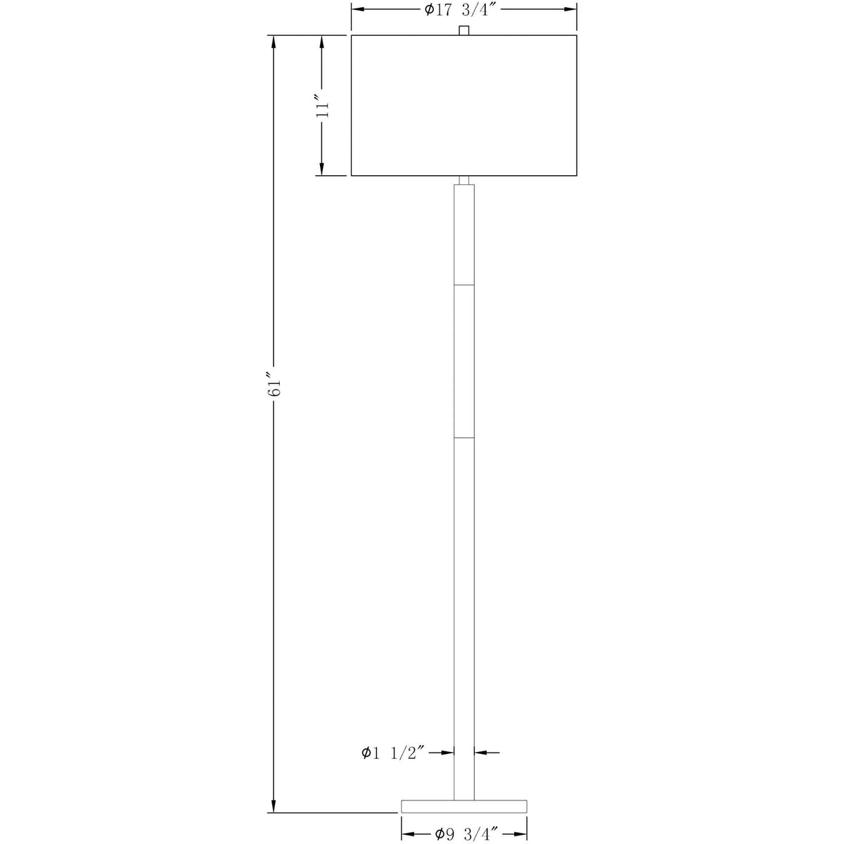 Flow Decor - Severn Floor Lamp - 3640 | Montreal Lighting & Hardware