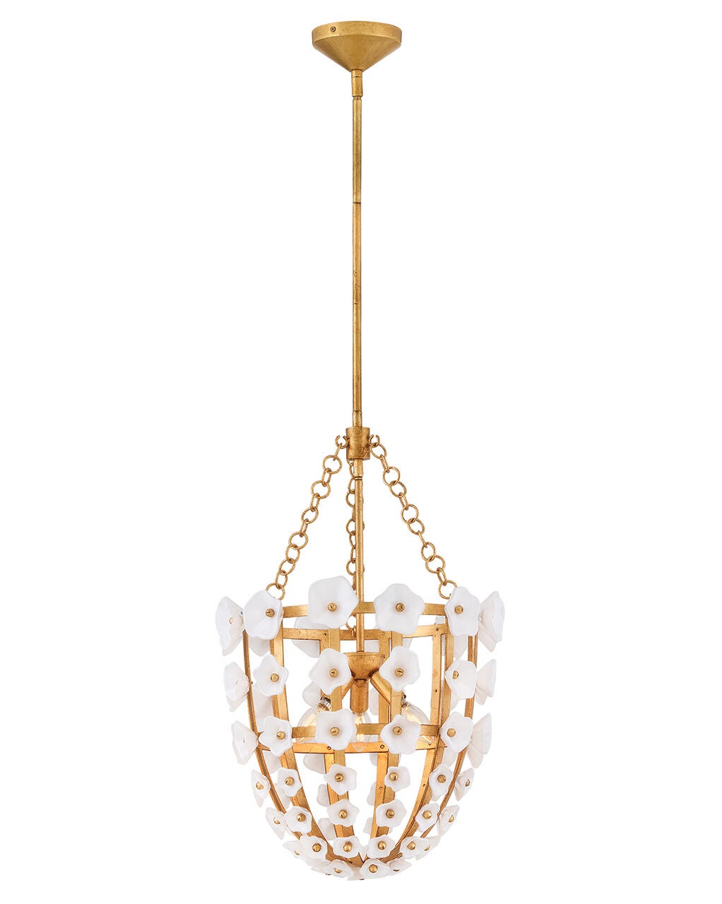 Fredrick Ramond Canada - FR41637DA - LED Pendant - Azalea - Distressed Brass