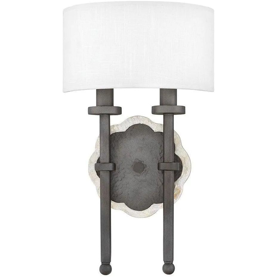 Fredrick Ramond - Alba 16-Inch Two Light Wall Sconce - FR41102MMB | Montreal Lighting & Hardware