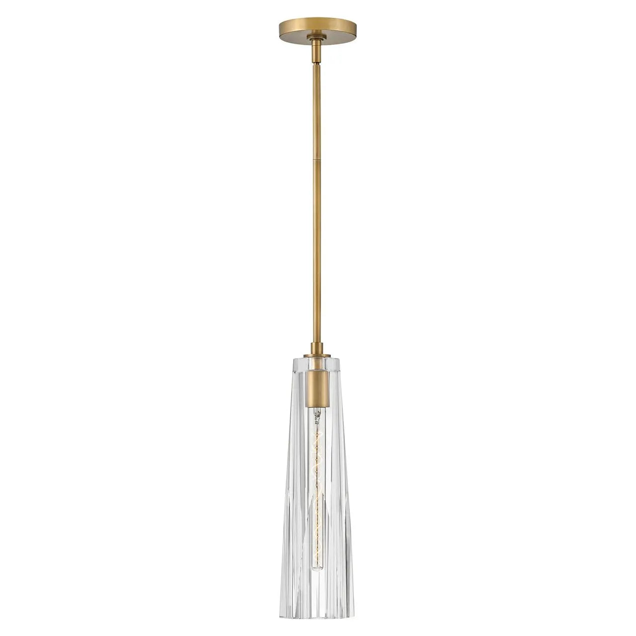 Fredrick Ramond - Cosette LED Pendant - FR31107HBR-CL | Montreal Lighting & Hardware