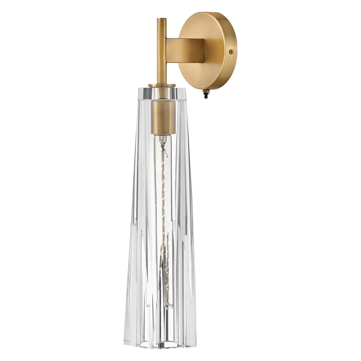 Fredrick Ramond - Cosette LED Wall Sconce - FR31100HBR-CL | Montreal Lighting & Hardware