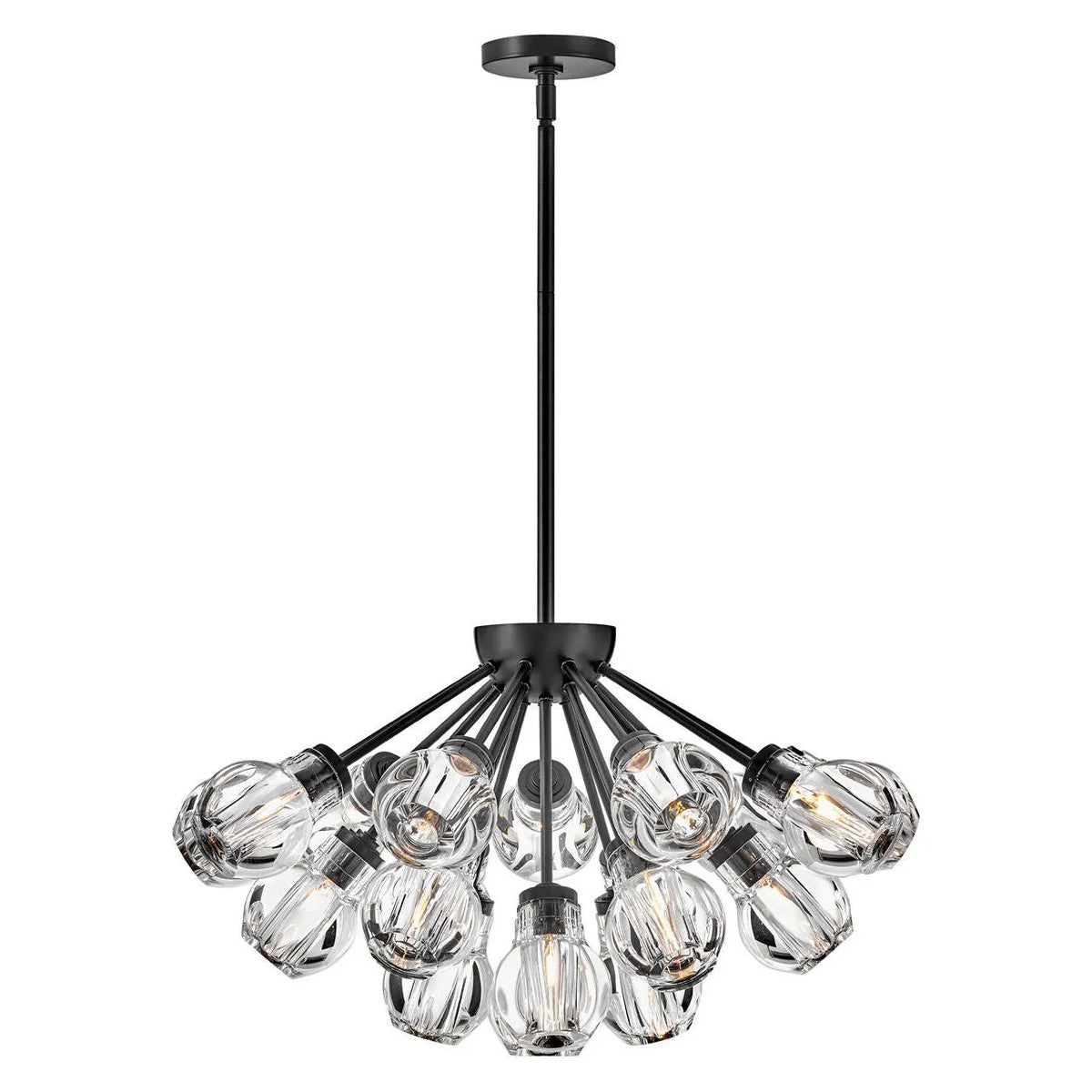 Fredrick Ramond - Elise LED Pendant - FR46956BLK | Montreal Lighting & Hardware