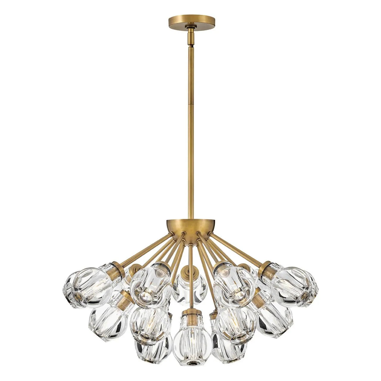 Fredrick Ramond - Elise LED Pendant - FR46956HBR | Montreal Lighting & Hardware