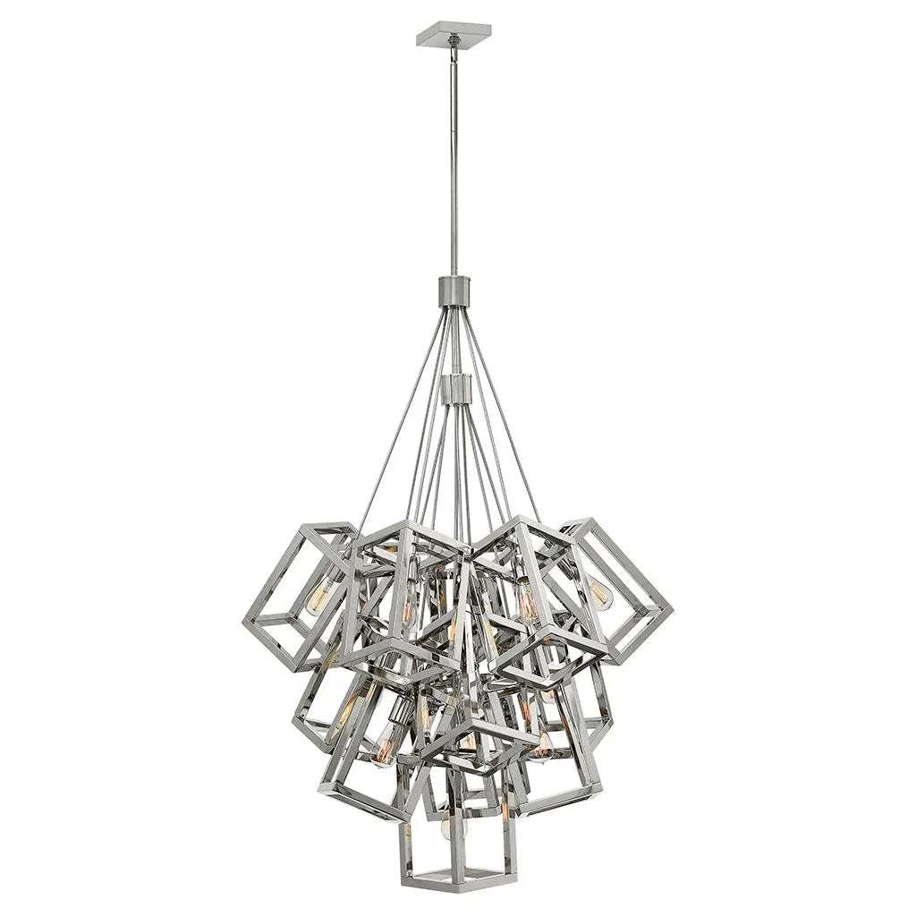 Fredrick Ramond - Ensemble LED Chandelier - FR42449PNI | Montreal Lighting & Hardware