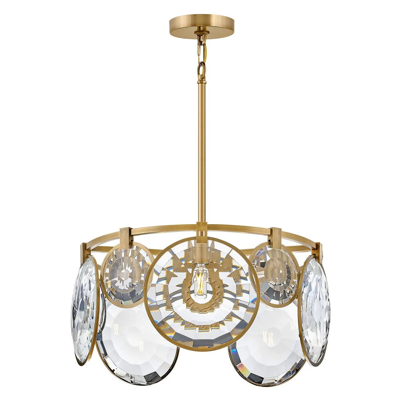 Fredrick Ramond - Nala LED Pendant - FR31263HBR | Montreal Lighting & Hardware