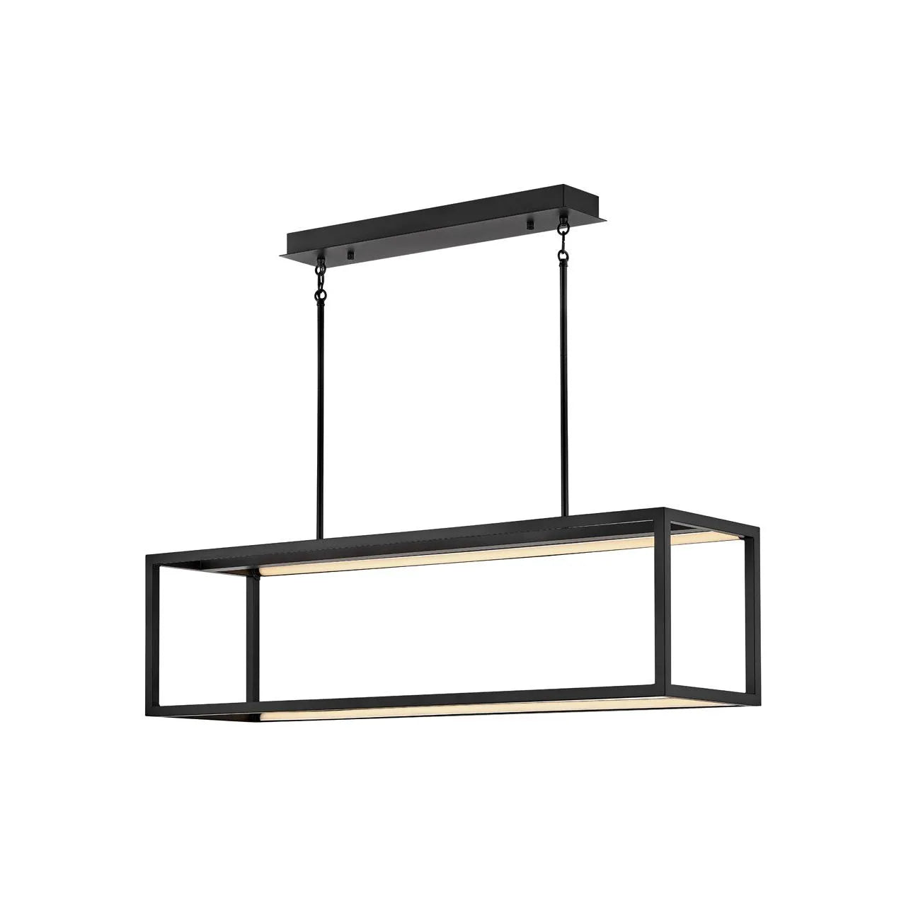 Fredrick Ramond - Onyx LED Linear Pendant - FR31038BLK | Montreal Lighting & Hardware