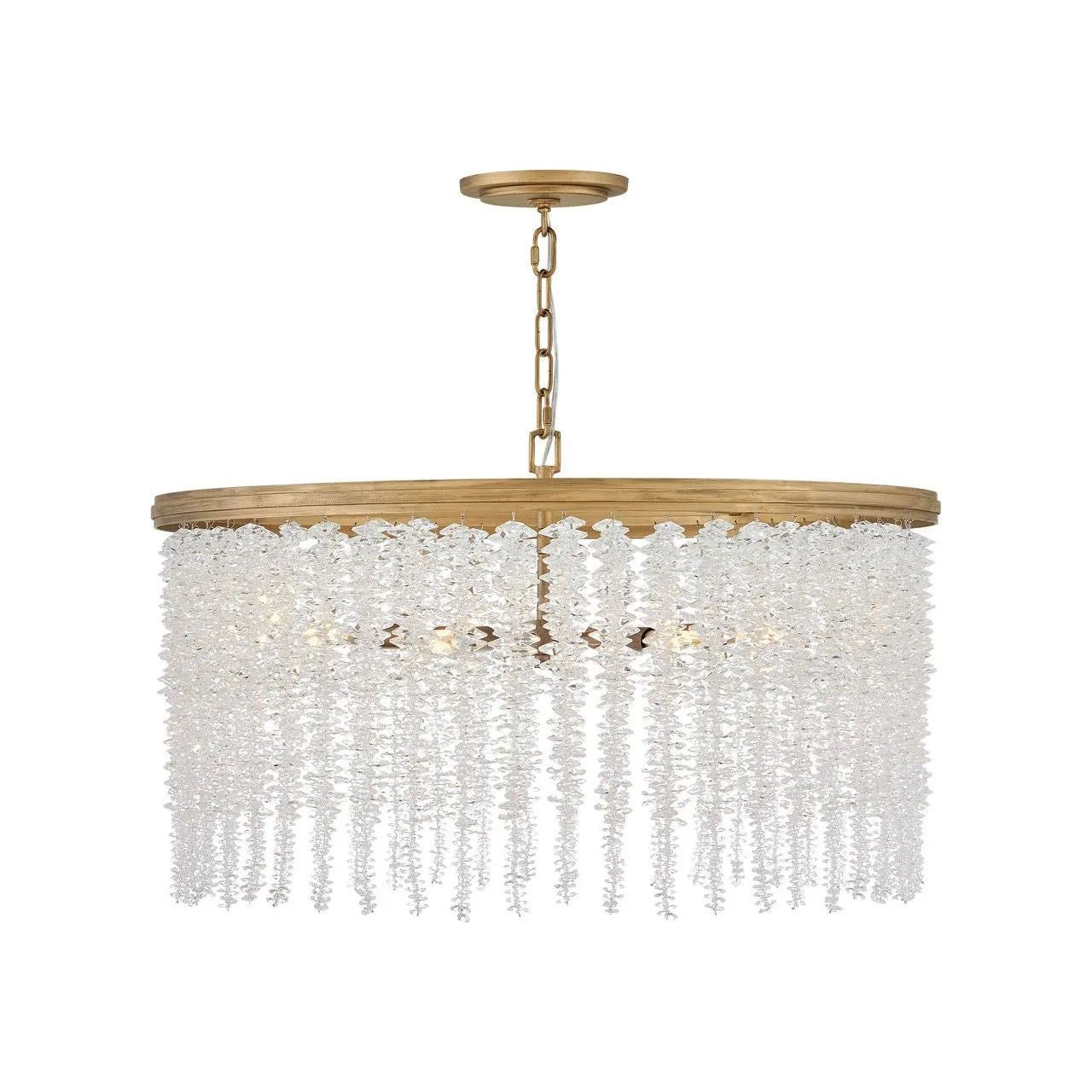 Fredrick Ramond - Rubina LED Convertible Chandelier - FR41494BNG | Montreal Lighting & Hardware