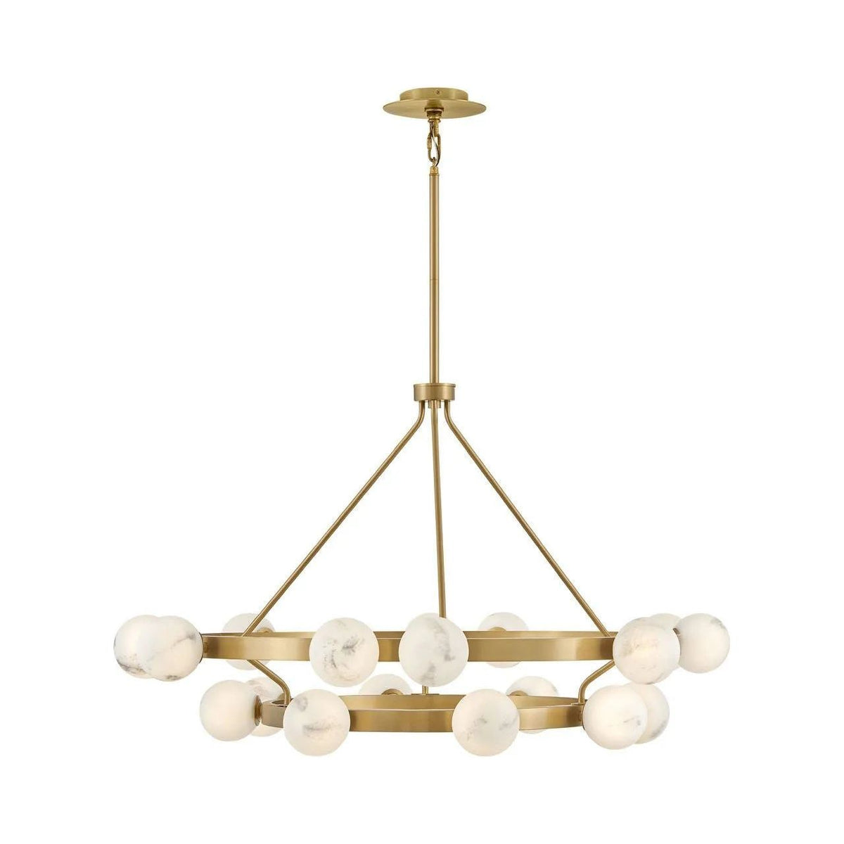 Fredrick Ramond - Selene LED Multi Tier Chandelier - FR41905LCB | Montreal Lighting & Hardware