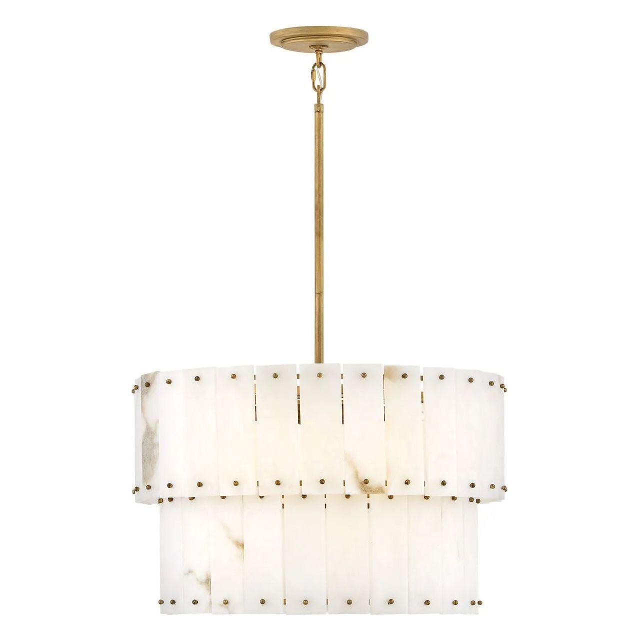 Fredrick Ramond - Simone LED Convertible Chandelier - FR47751BNG | Montreal Lighting & Hardware