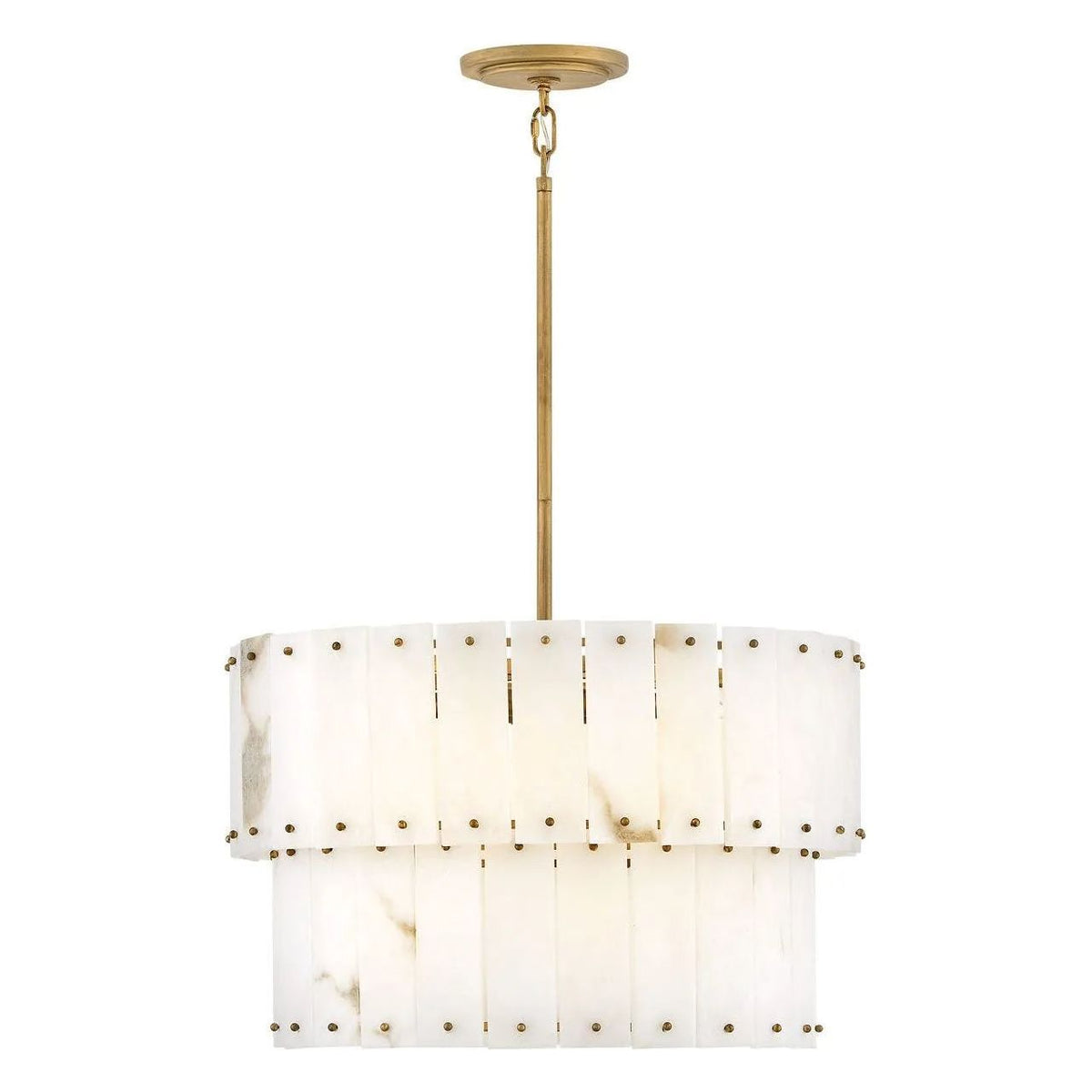 Fredrick Ramond - Simone LED Convertible Chandelier - FR47751BNG | Montreal Lighting & Hardware