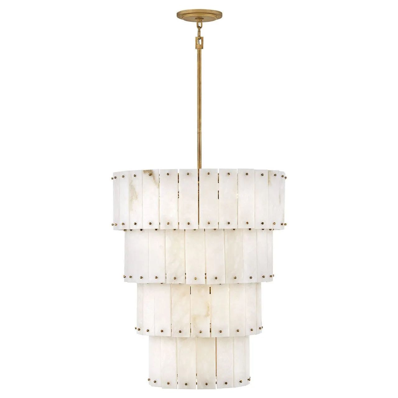 Fredrick Ramond - Simone LED Multi Tier Chandelier - FR47758BNG | Montreal Lighting & Hardware