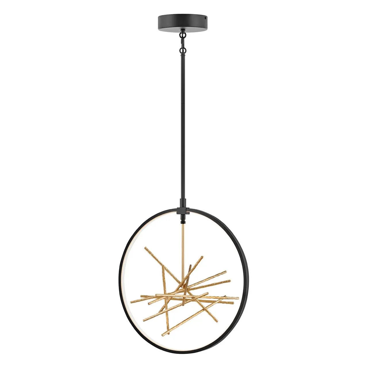 Fredrick Ramond - Styx LED Pendant - FR46405BLK | Montreal Lighting & Hardware