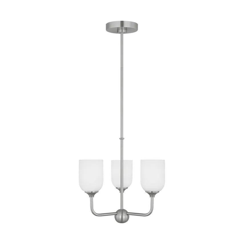 Generation Lighting - Emile Chandelier - GLC1073BS | Montreal Lighting & Hardware