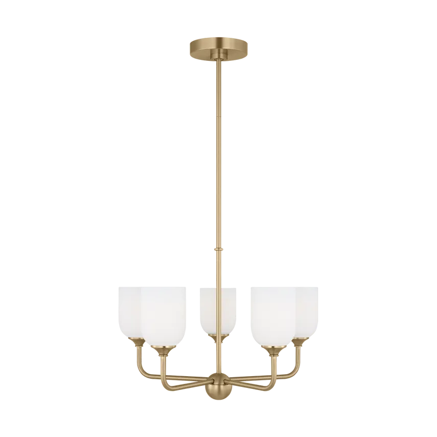 Generation Lighting - Emile Chandelier - GLC1085SB | Montreal Lighting & Hardware