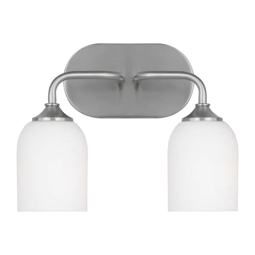 Generation Lighting - Emile Vanity - GLV1022BS | Montreal Lighting & Hardware