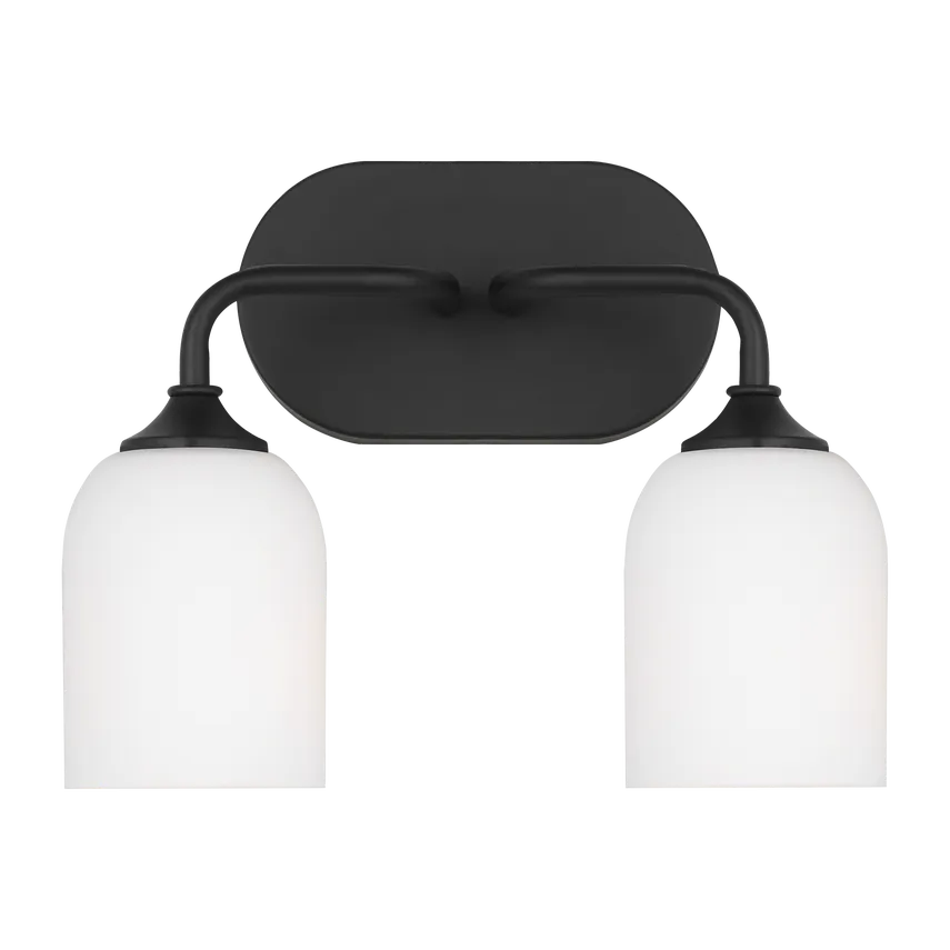 Generation Lighting - Emile Vanity - GLV1022MBK | Montreal Lighting & Hardware