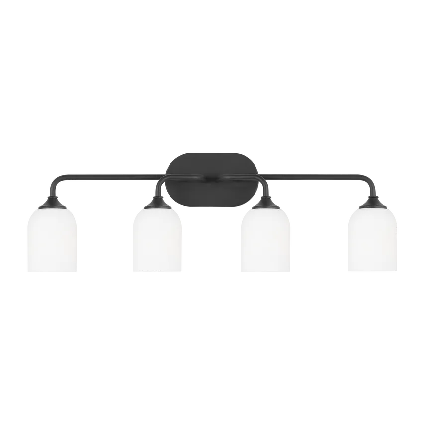 Generation Lighting - Emile Vanity - GLV1024MBK | Montreal Lighting & Hardware