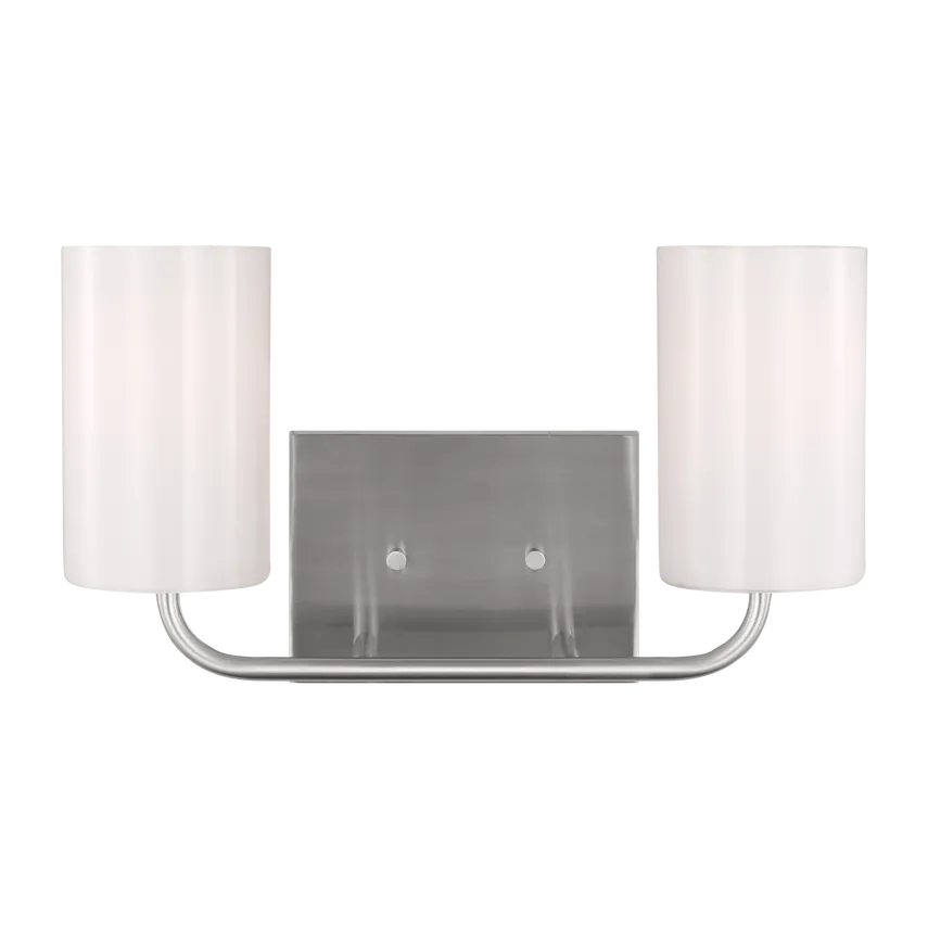 Generation Lighting - Rhett Medium Vanity - GLV1002BS | Montreal Lighting & Hardware