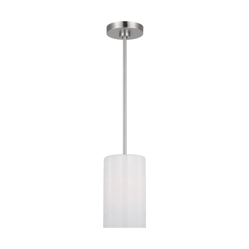 Generation Lighting - Rhett Mini Pendant - GLP1001EN3/BS | Montreal Lighting & Hardware