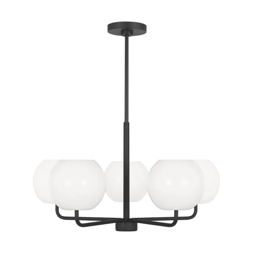 Generation Lighting - Rory Chandelier - GLC1055MBK | Montreal Lighting & Hardware