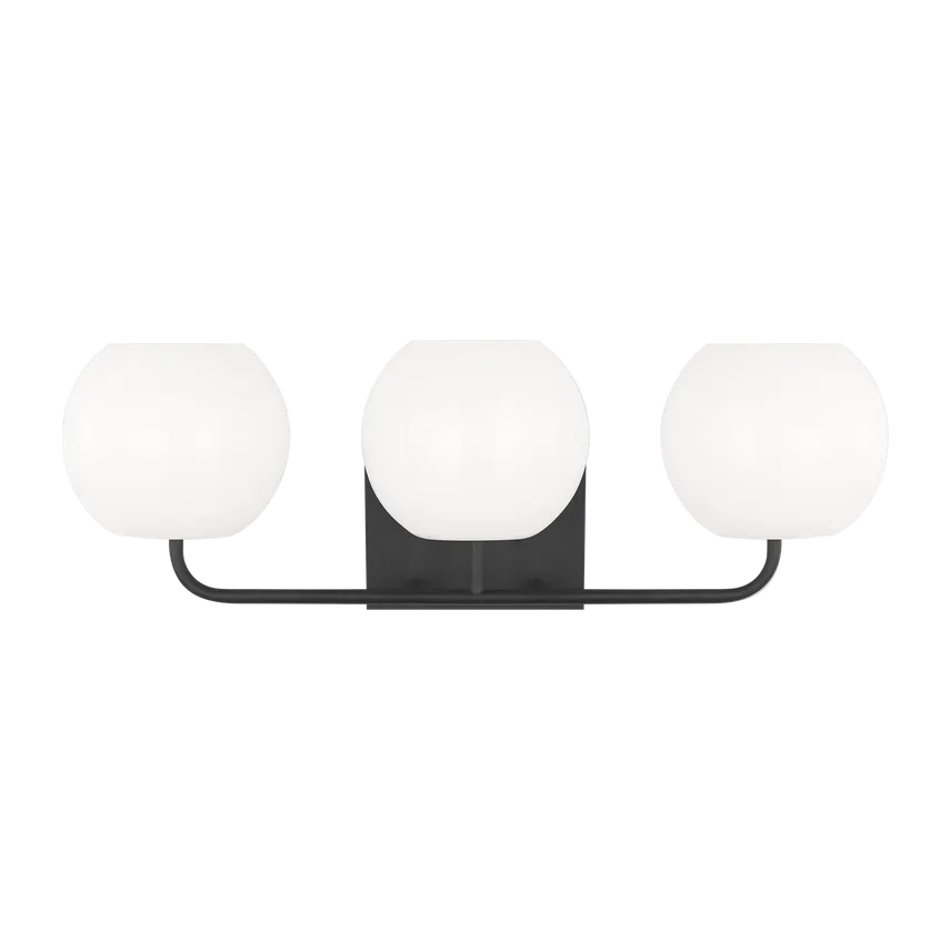 Generation Lighting - Rory Large Vanity - GLV1013MBK | Montreal Lighting & Hardware