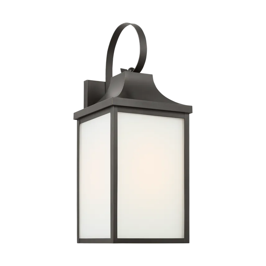 Generation Lighting - Saybrook Outdoor Lantern - GLO1021ANBZ | Montreal Lighting & Hardware