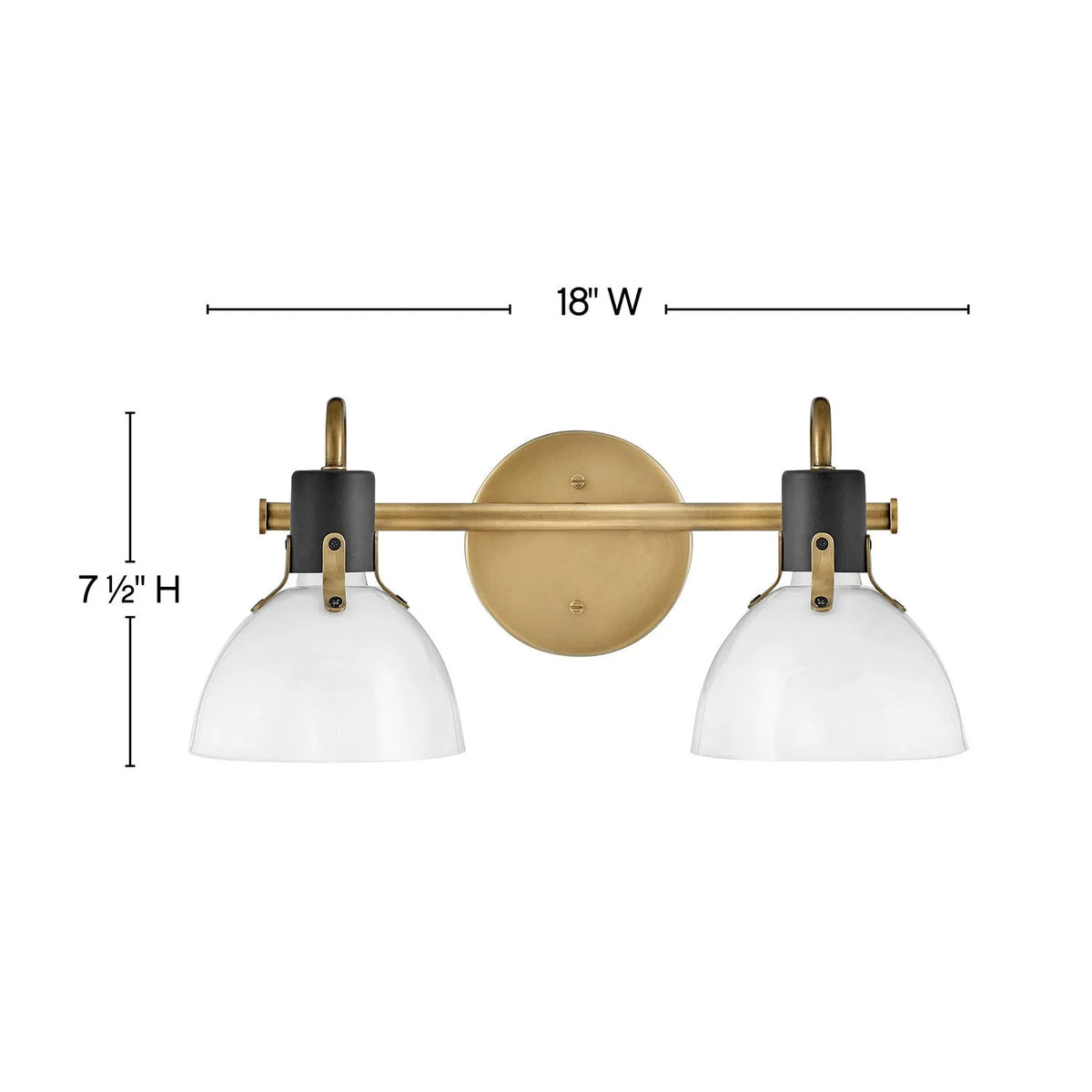 Hinkley Lighting - Argo Vanity - 51110CM | Montreal Lighting & Hardware