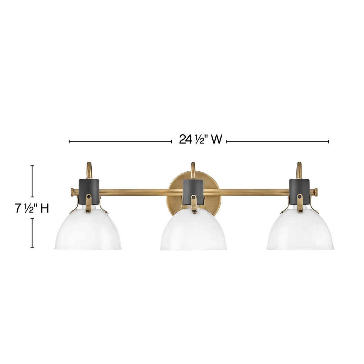 Hinkley Lighting - Argo Vanity - 51110CM | Montreal Lighting & Hardware